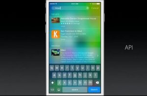 iOS 9 integrazione con app terze