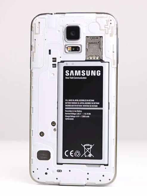 Samsung Galaxy S5 Neo - aperto